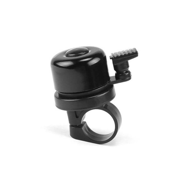 Bike Ring Bell With Loud Ringing Sound Classic Bicycle Accessories In Black Color