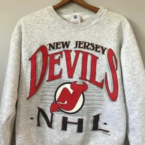 Retro Devils Hockey T-Shirt, New Jersey Devils Sweatshirt