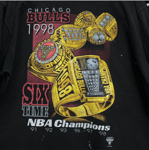 chicago bulls 1998 championship shirt