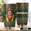 Sitting Bull Funny Style Native American Christmas Customized Tumbler - Am Style Design - Amaze Style™