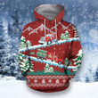3D All Over Printed Christmas Truck Shirts - Amaze Style™