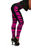 Hawaii Polynesian Leggings Pink - Fashion J1 - Amaze Style™