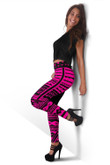 Hawaii Polynesian Leggings Pink - Fashion J1 - Amaze Style™