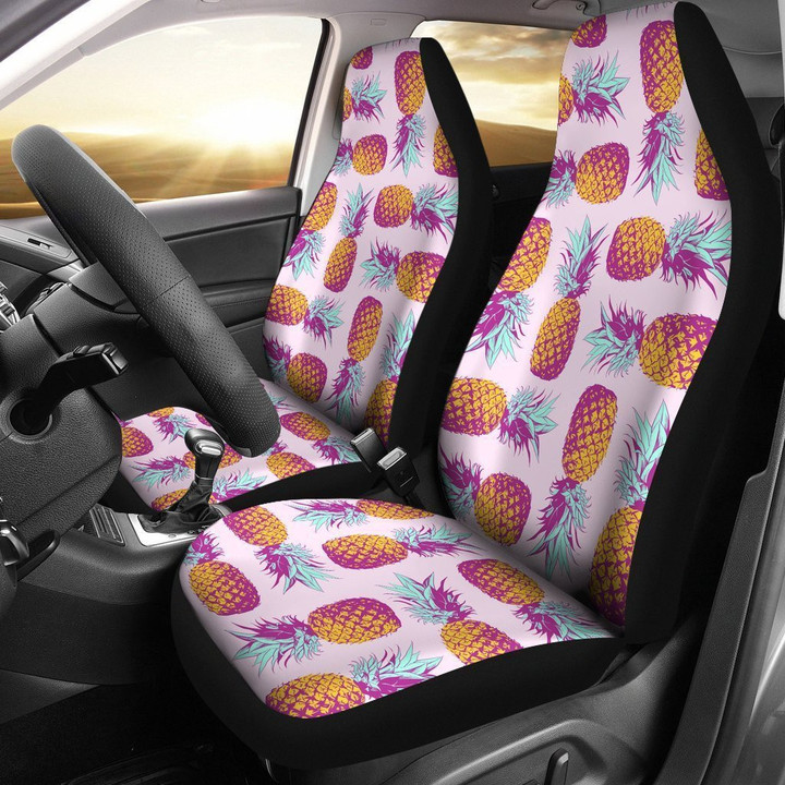 Pineapple Car Seat Covers 07 - AH - TH3 - Amaze Style™-CAR SEAT COVERS
