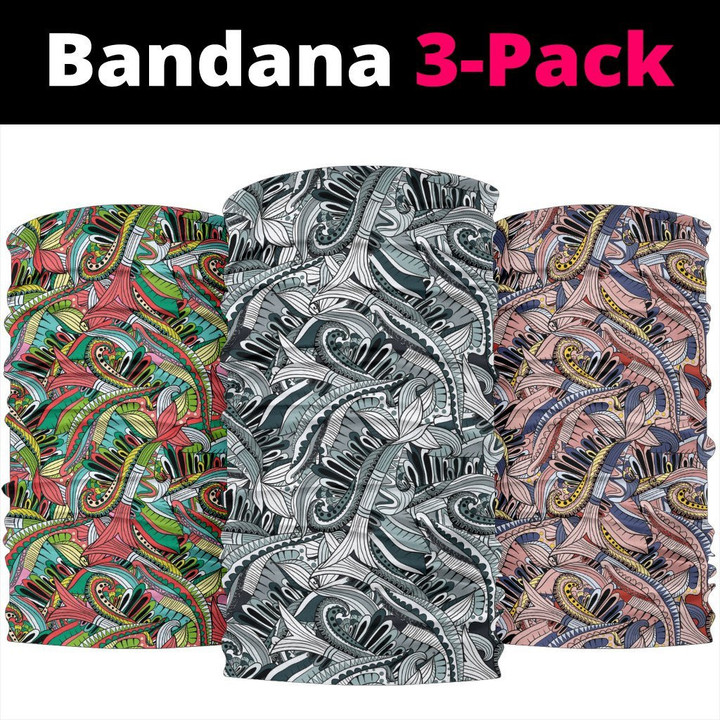 Funky Patterns Set 1 - Bandana 3 Pack - Amaze Style™-