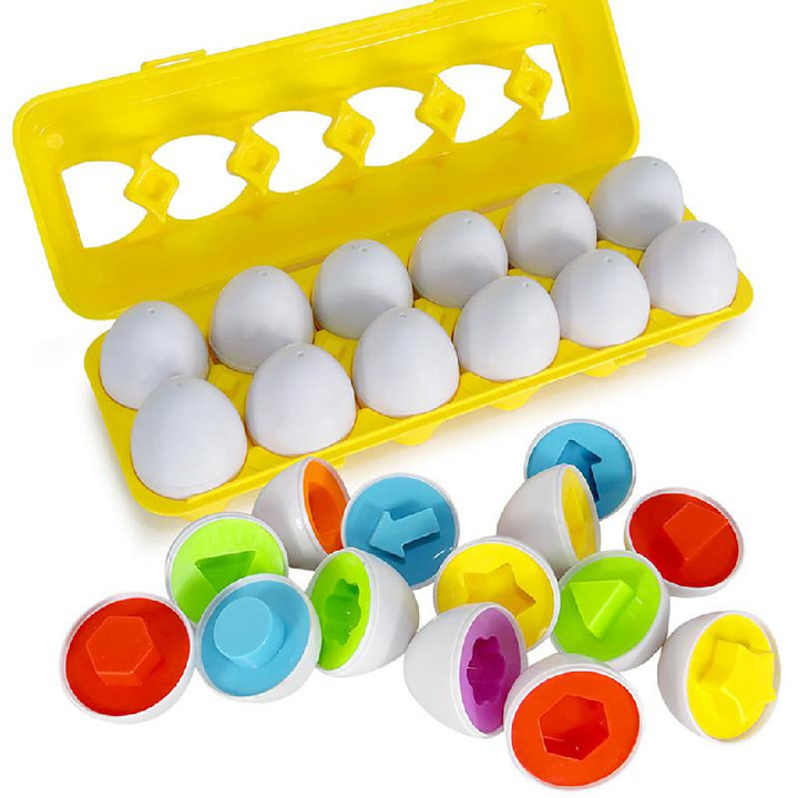 Egg Puzzle - Hersenkraker voor Kinderen - Creatieve eierdoos