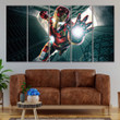 Tableau Iron Man Avengers Marvel 2 Toile Avec Cadre