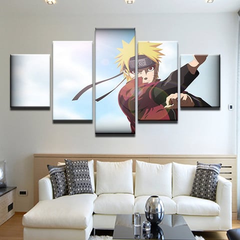 Tableau Naruto 12 Toile Avec cadre - ProduitPOD