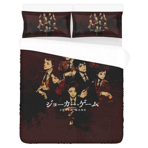 Parure De Lit Joker Harley Quinn Microfibre - Housse De Couette + Taie(s) - Taille Simple à Super King - Impressions 3D Vives - 9