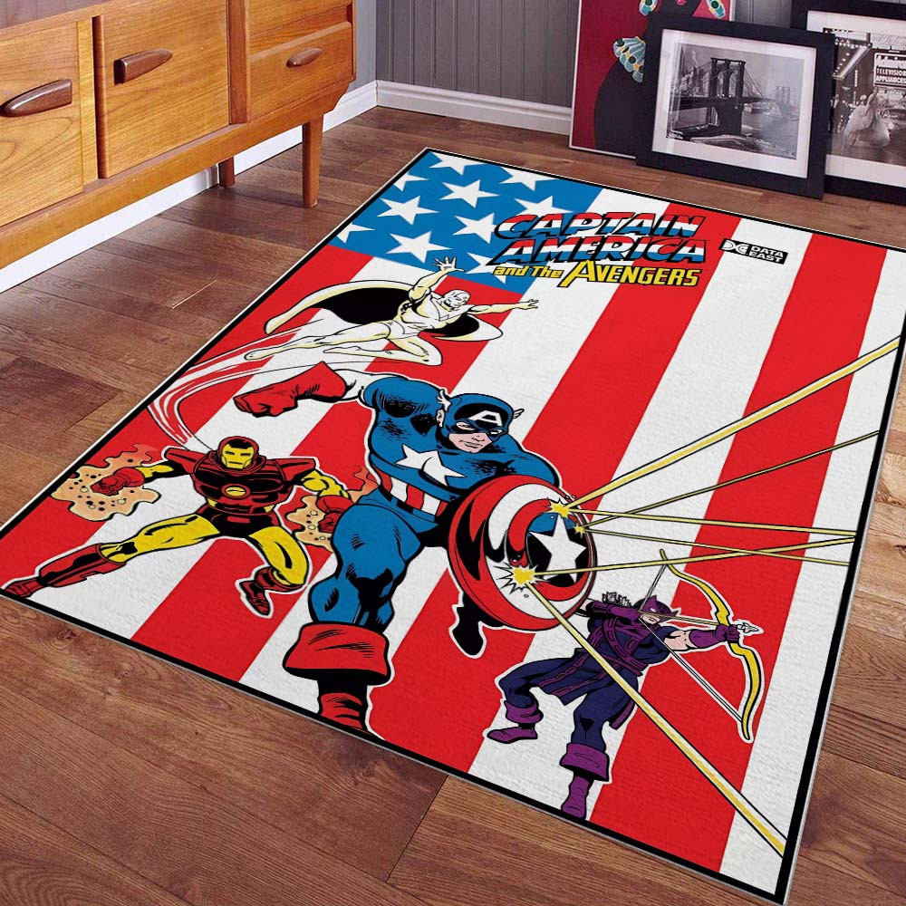 Captain America Et Les Avengers Tapis