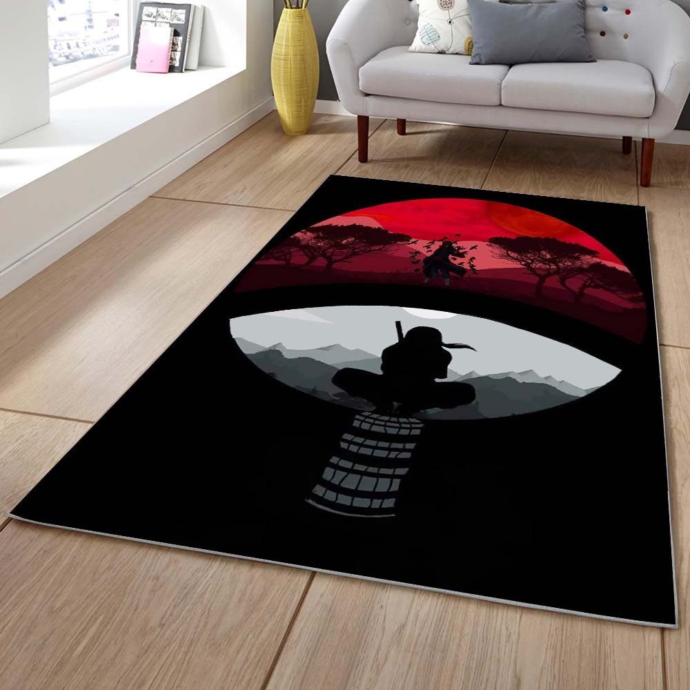 Itachi Uchiwa Dans Naruto Manga Tapis