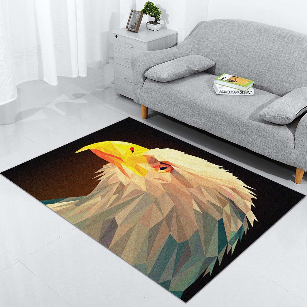 Pygargue À Tête Blanche Triangulaire Tapis