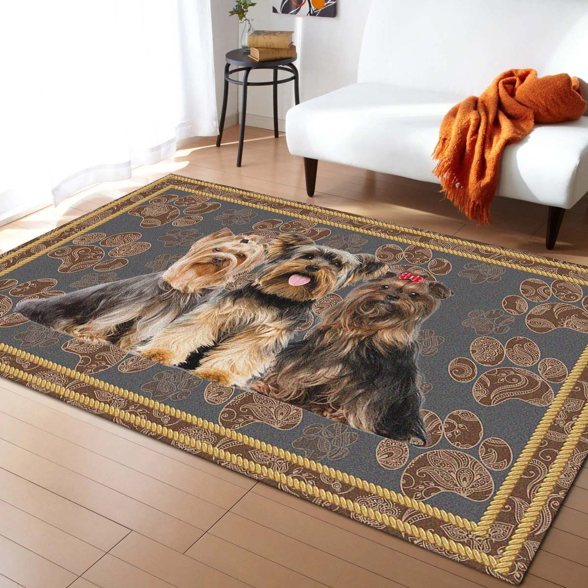 Modèle De Chien Mignon Tapis