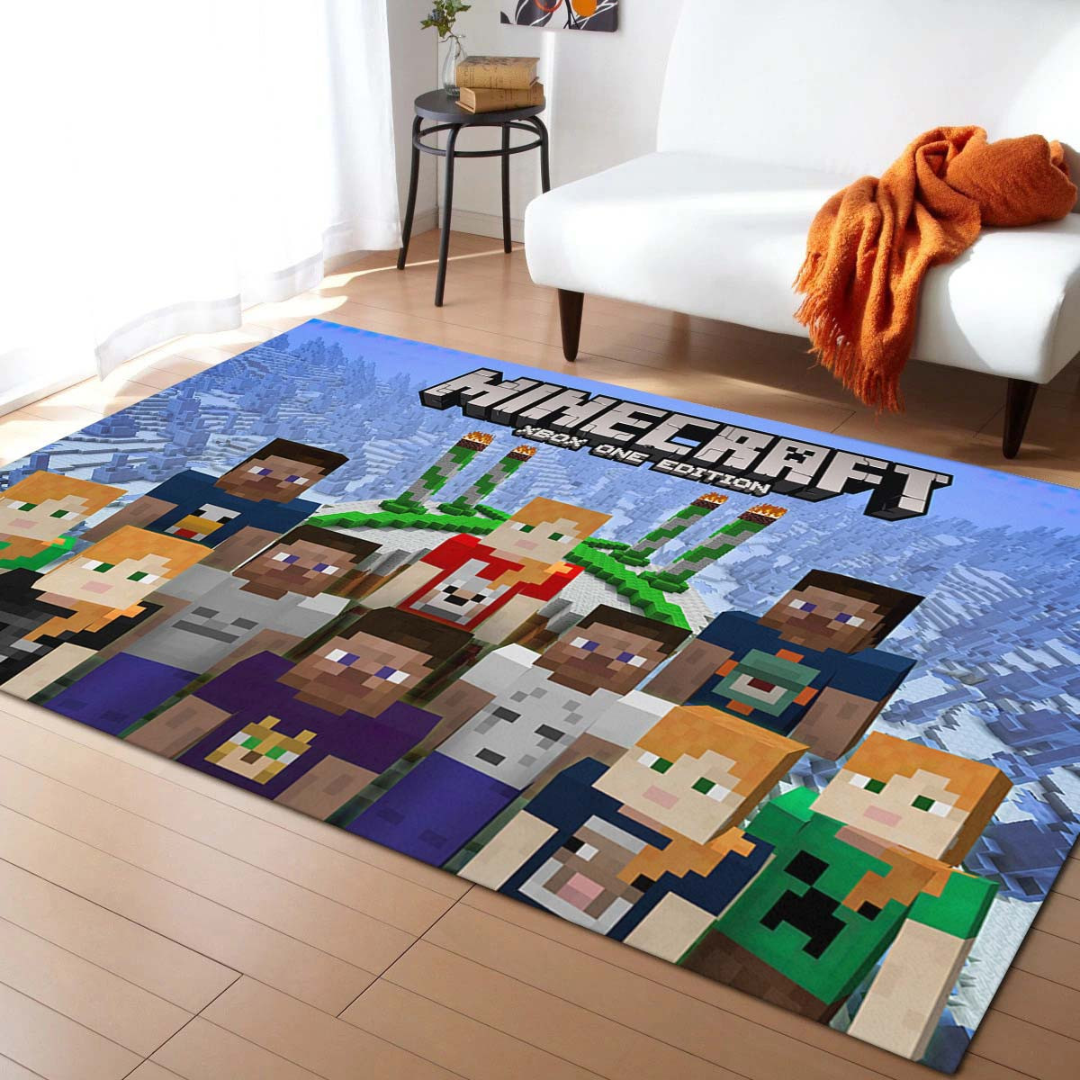Personnages Minecraft 1002 Tapis