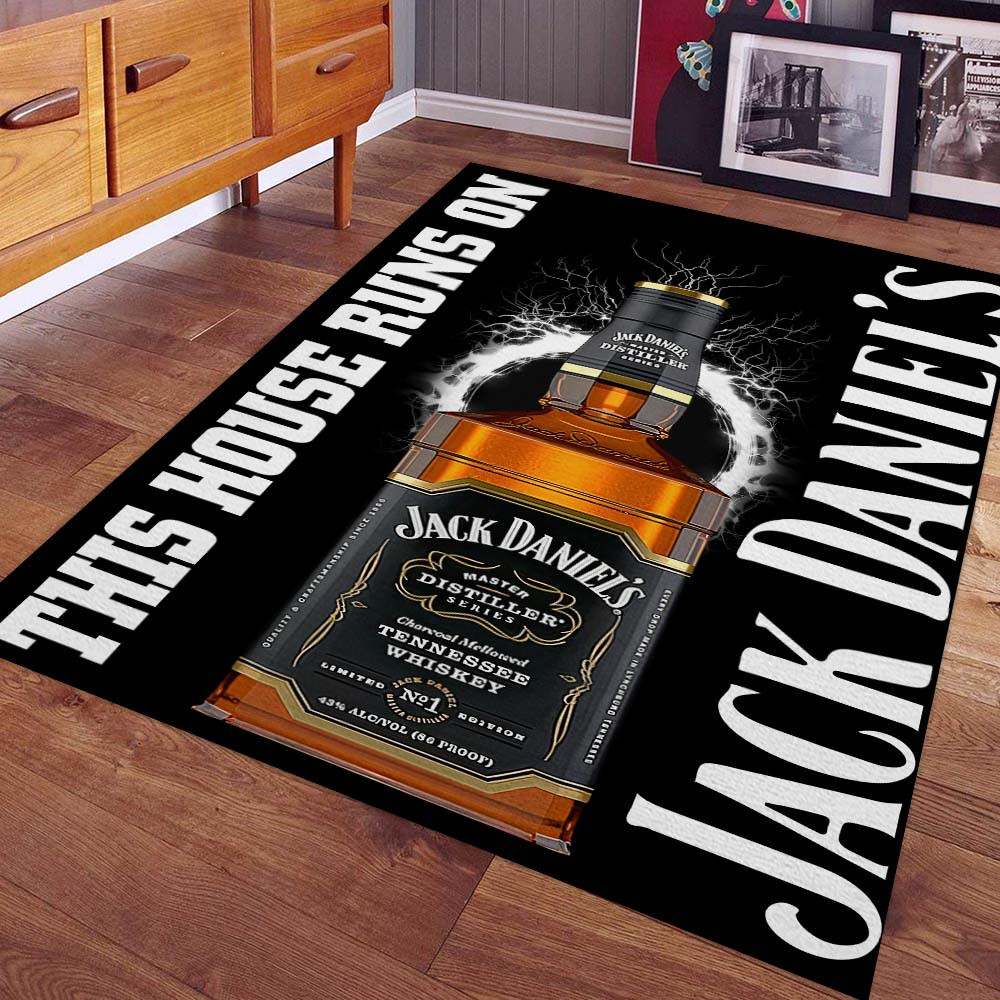 Cette Maison Fonctionne Au Jack Daniel'S Tapis