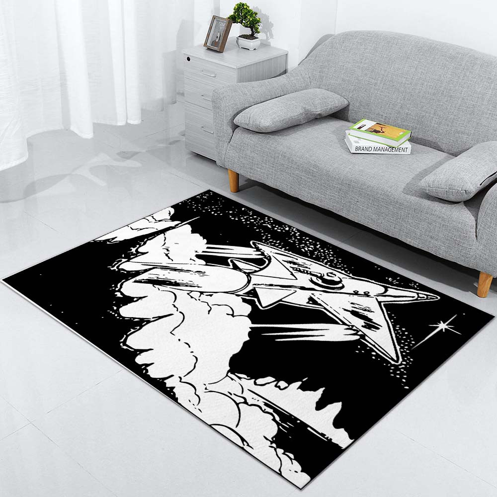 Chasseur À Réaction Spatial Tapis