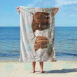 Scottish Highland Cow Beach Towels, Cow Beach Towel Oversized, Best Beach Towels