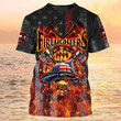 Firefighter T Shirt, Firefighter Shirts, Fireman Shirt