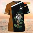 Barista Shirt Coffee Lover Custom Tshirt Coffee Portafilter 3D Print Shirt