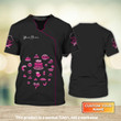 Pastry Chef Baker Cake Uniform Pink Personalized Name 3D Tshirt 878 [Non workwear]