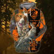 3D DOG HUNTING1 - Personalized Name 3D Hoodie - TAD