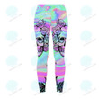Skull Girl 04 - Set Back Hollow Tank Top & Legging - NA93