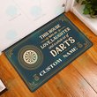 Gifts for Darts Lovers-This House Runs On Love Laughter And A Whole Doormat