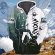 3D Zipper Hoodie/S