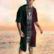 Aztec Mexican Combo TShirt And Board Shorts