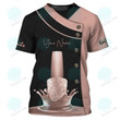 New Feeling Hair & Beauty T-Shirt Custom Nail Salon Uniform Manicurist Gift Tee Shirt