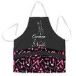 Latest Nail Artist Apron Custom Nail Salon Uniform Manicurist Gift