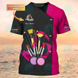 Make up Artist Shirts Lash & Brow Shirt Beauty Uniform New Feeling T Shirt
