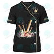 Vintage Make up Artist Shirts Makeup Uniform Tee Shirt Make up Tools (Non Workwear)