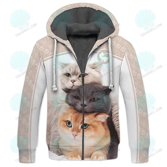 Love Cats 3D Full Print Shirts Hoodie T Shirt