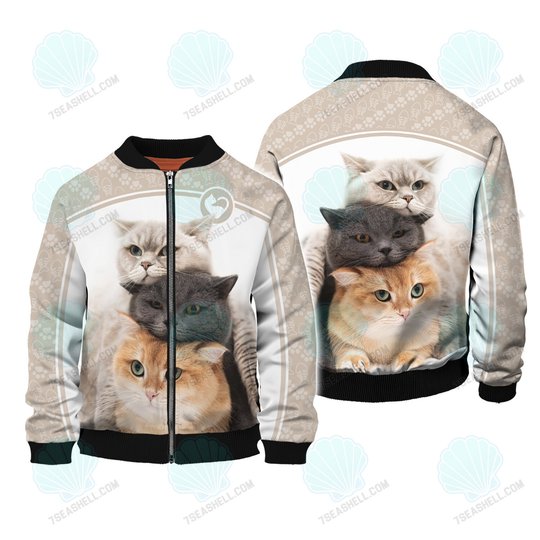 Love Cats 3D Full Print Shirts Hoodie T Shirt