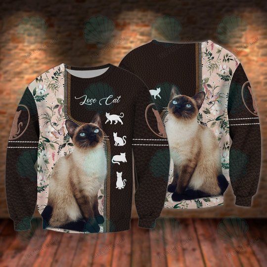 Love Cats 3D Shirts Design, Hoodie T Shirt