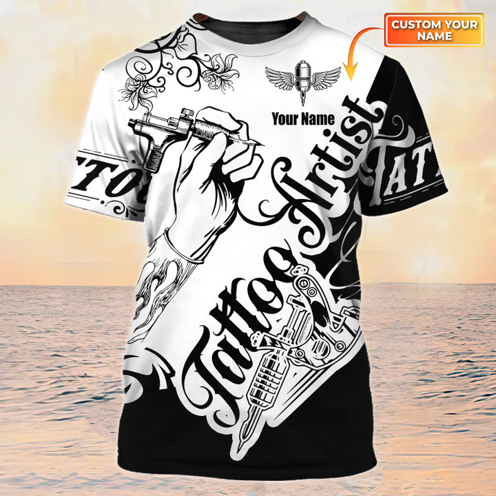 Skull Tattoo, Tattooist Tshirts, Tattoo Style Shirt, Custom T Shirt Tattoo