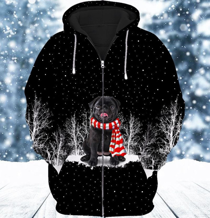 3D Zipper Hoodie/S