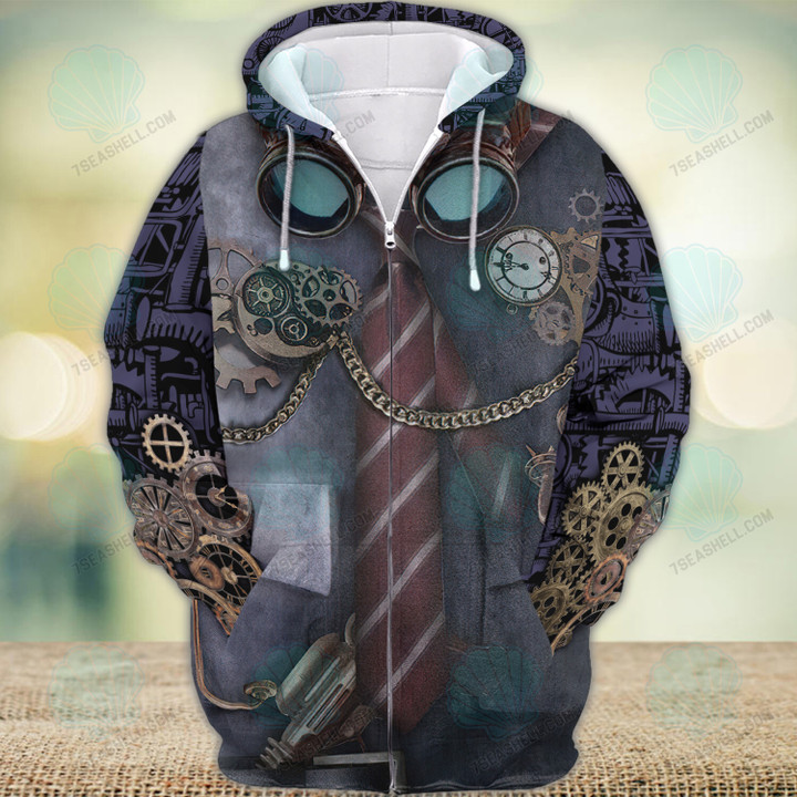 Steampunk Fashion 3D Full Print Shirts 2123