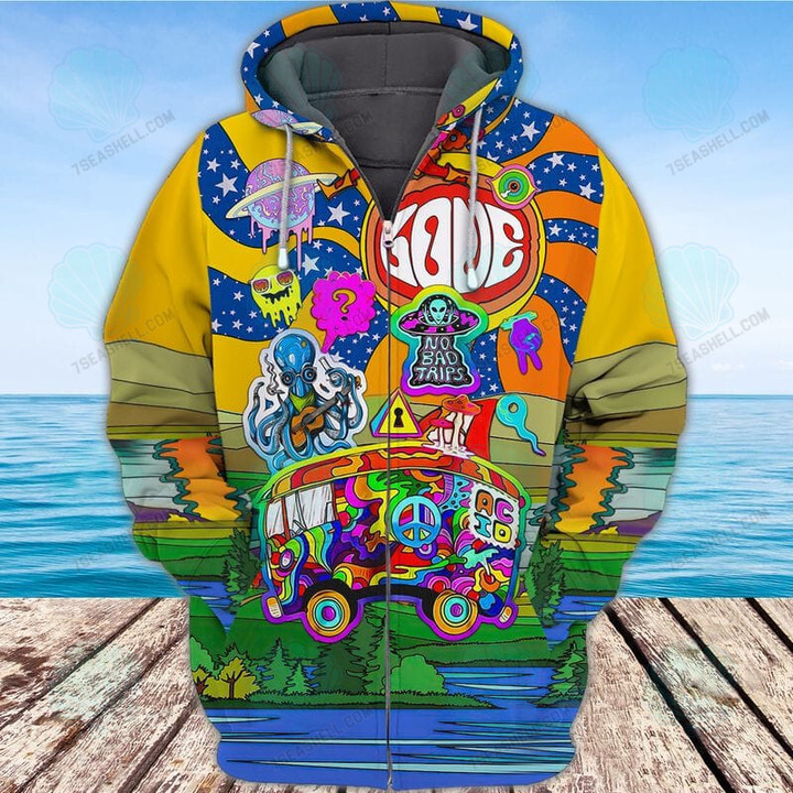 3D Zipper Hoodie/S