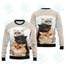 Love Cats 3D Full Print Shirts Hoodie T Shirt