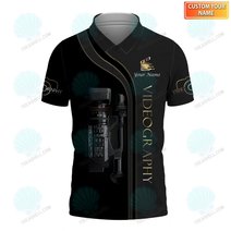 Videographer Custom 3D Shirts Videography Design Shirts