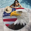 Eagle American, Eagles Beach Towel, Oversized Beach Towels