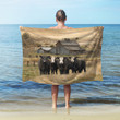 Cow Print Beach Towels, Cow Beach Towel Oversized, Best Beach Towels