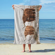 Scottish Highland Cow Beach Towels, Cow Beach Towel Oversized, Best Beach Towels