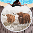 Scottish Highland Cow Beach Towels, Cow Beach Towel Oversized, Best Beach Towels