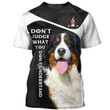 Bernese Mountain Dog T-Shirt, Dog T-Shirt For Humans