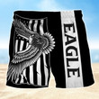 American Eagle Shorts, Eagle Mens Boardshorts, Gifts For Men Eagle Swim Shorts