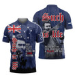 Ned Kelly 3D Polo Shirt 184, QB95
