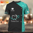 Dental Uniform Personalized Name 3D Tshirt 2308